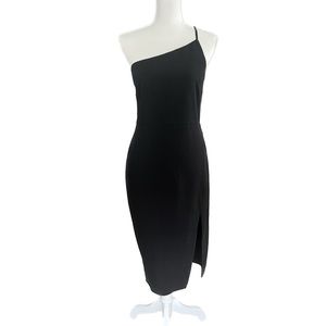 Lovers + Friends Lazo Midi Dress in Black Size S